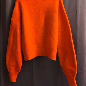Calvin Klein Vibrant Red Turtleneck Sweater
